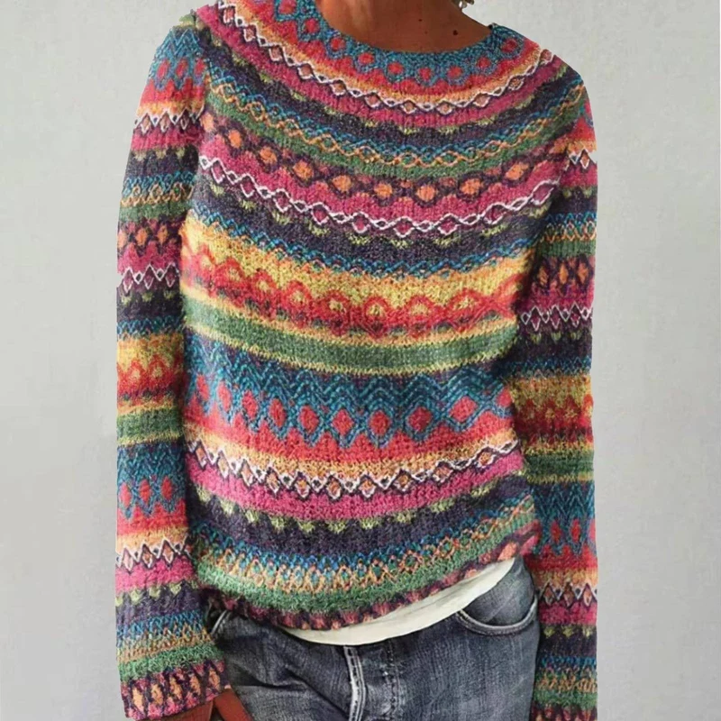 Emma™ - Gemütlicher Retro-Pullover