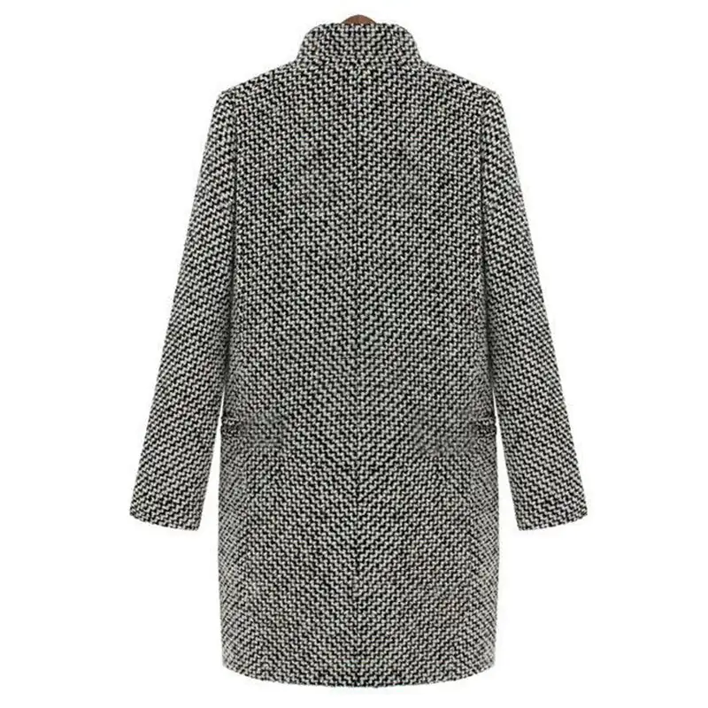Delphine™ | Eleganter langer Wollmantel