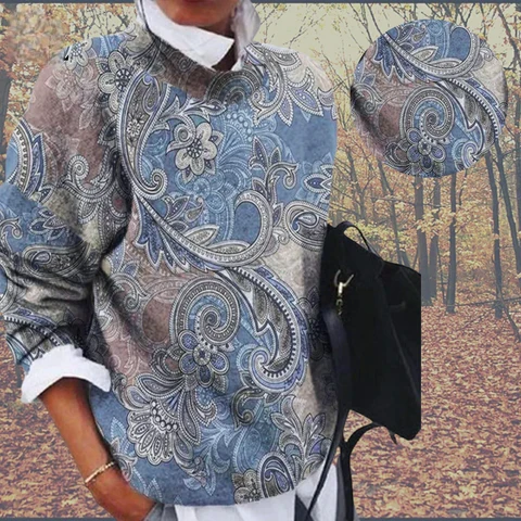 Jessie - Bedruckter Pullover