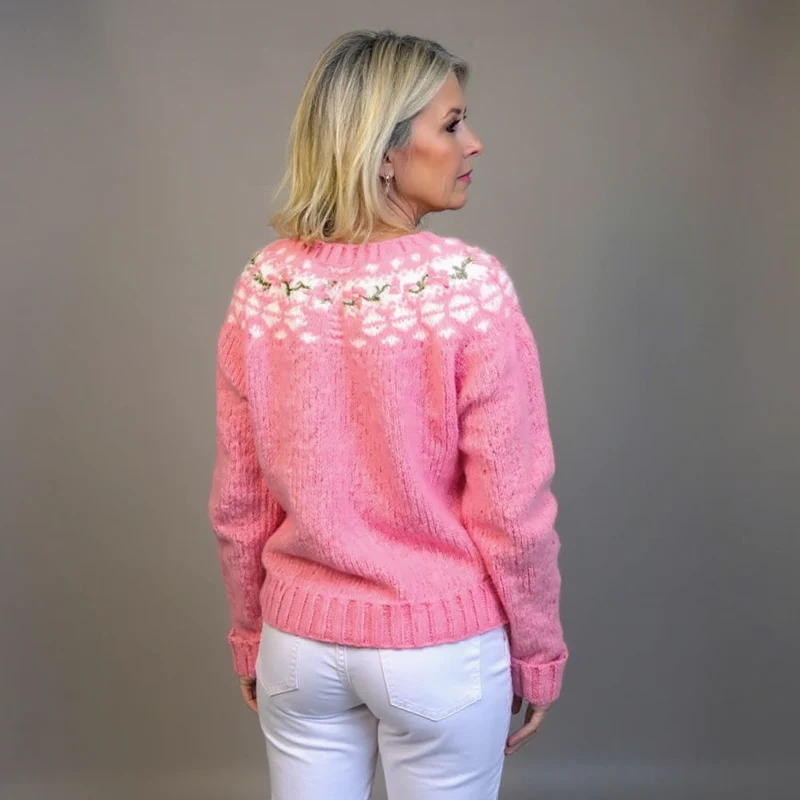 Vivian | Vintage Isländische Strickjacke