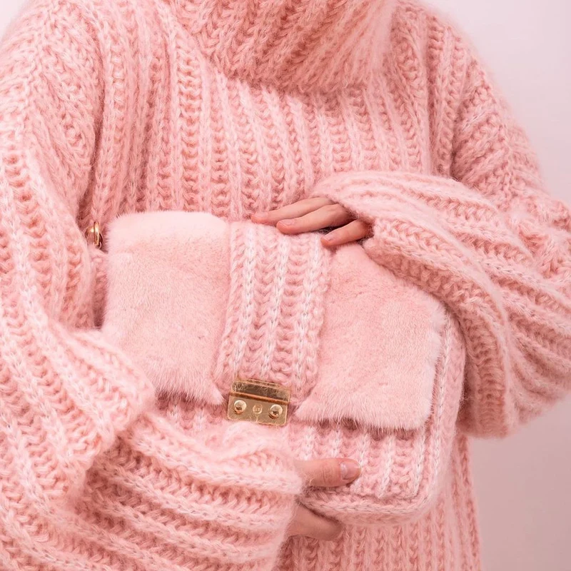 Übergroßer Rollkragenpullover – Gemütliches Volumen, müheloser Chic