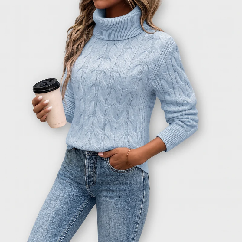 Rollkragenpullover – Umarmung der Wärme und Eleganz
