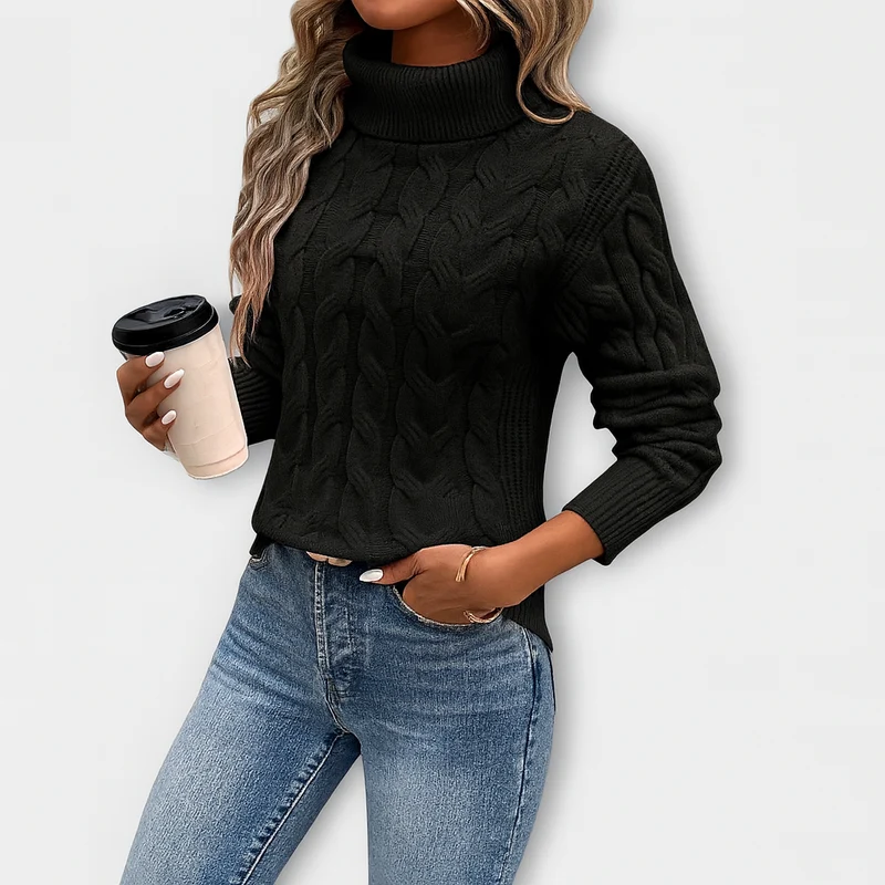 Rollkragenpullover – Umarmung der Wärme und Eleganz