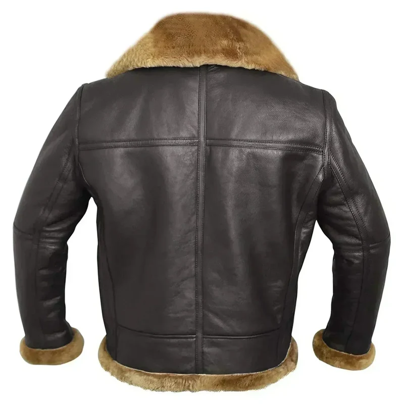 Fletcher™ | Premium Lammfelllederjacke