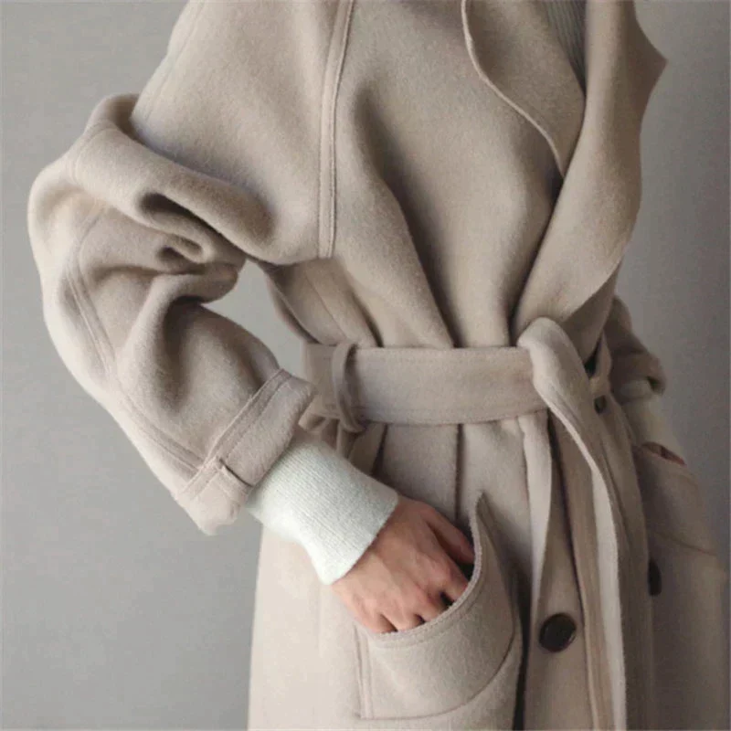 Elowen | Eleganter Langer Mantel