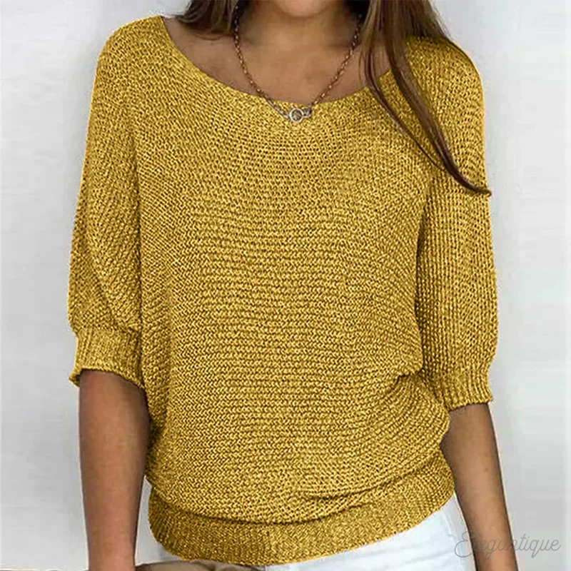 Eunice | Entspanntes Strickoberteil