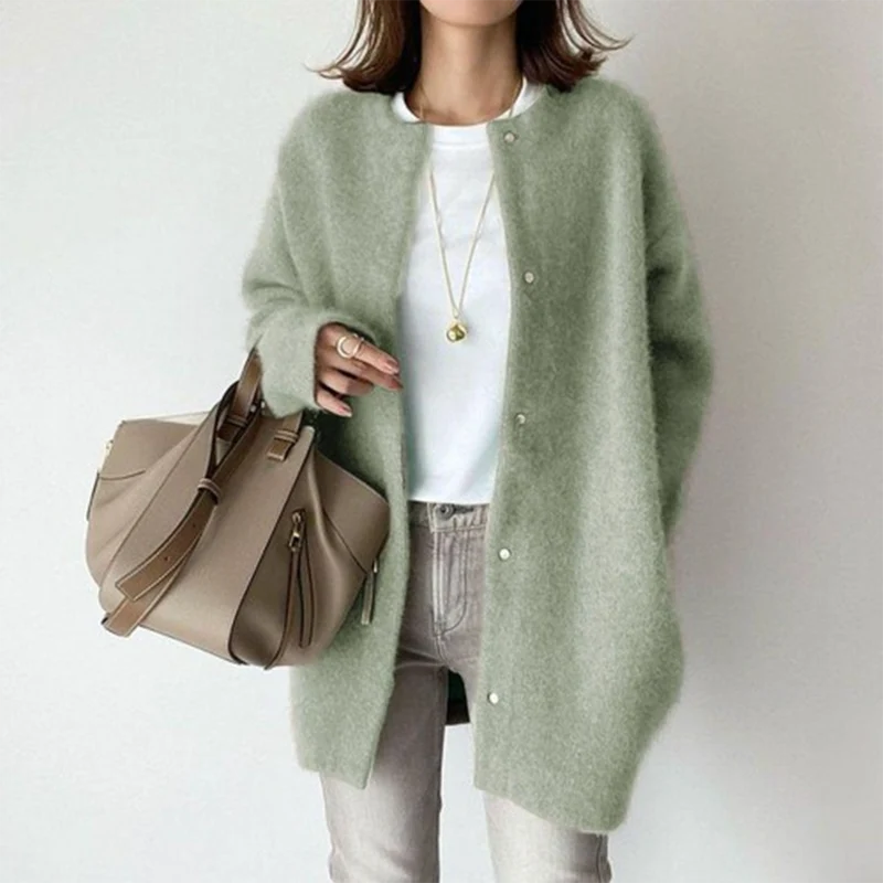 Chloé™ - Eleganter Cashmere Cardigan