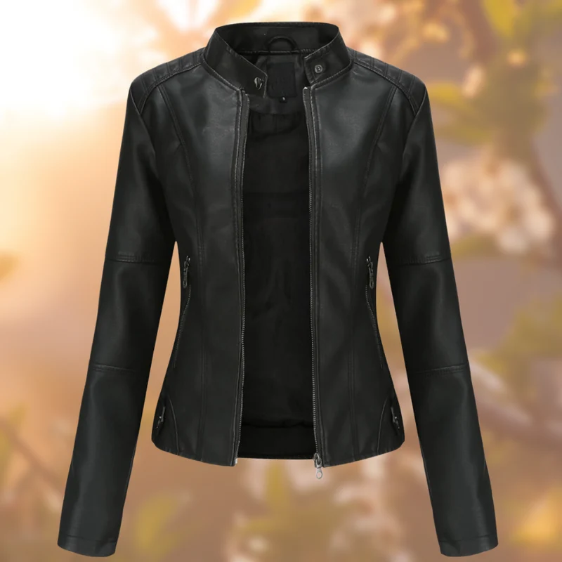 Giorgina™ - Stylische Lederjacke für Damen
