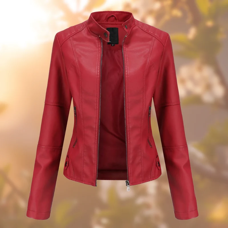 Giorgina™ - Stylische Lederjacke für Damen
