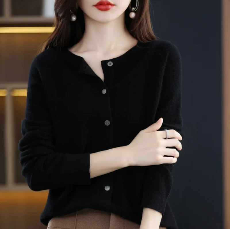 Hannah | Merinowolle Cardigans