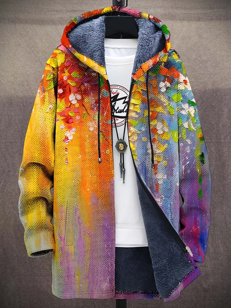 Quade | Künstlerischer Cardigan aus hochwertigem Stoff