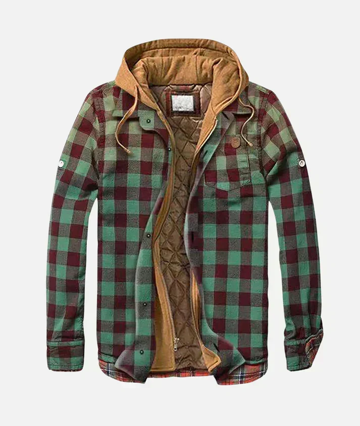 Andrea™ | Stylische Patchwork Karo Jacke