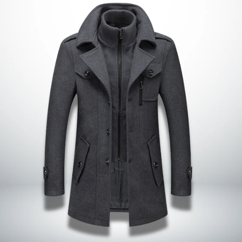 Angelo™ | Warmer und eleganter Mantel für Männer