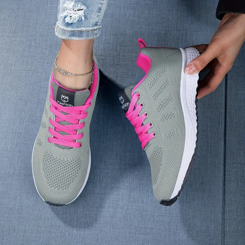 Atmungsaktive Damen Sneaker für Alltag und Sport