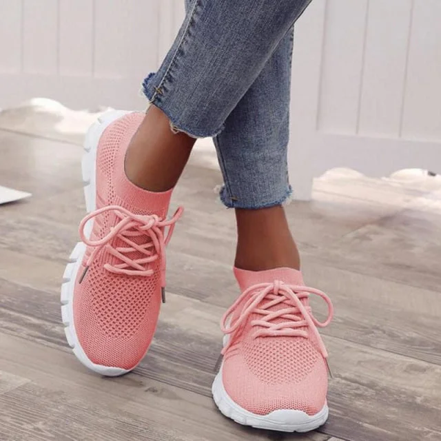 Atmungsaktive Damen Sneakers mit orthopädischer Sohle