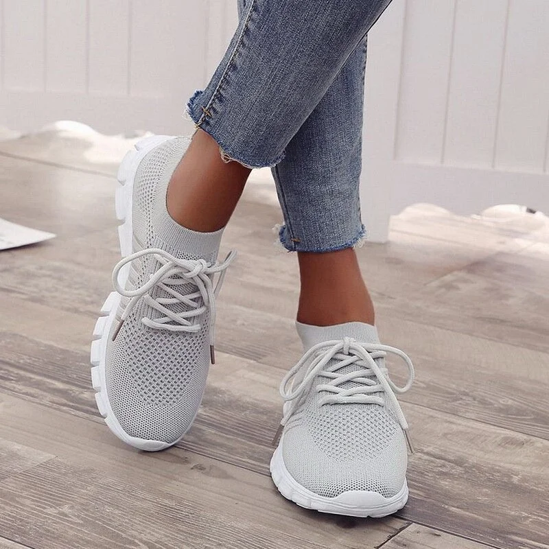 Atmungsaktive Damen Sneakers mit orthopädischer Sohle