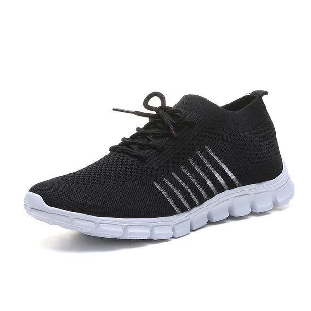 Atmungsaktive Damen Sneakers mit orthopädischer Sohle