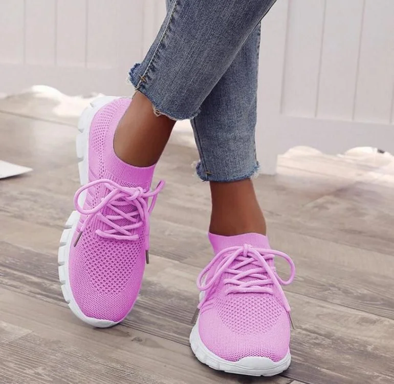 Atmungsaktive Damen Sneakers mit orthopädischer Sohle
