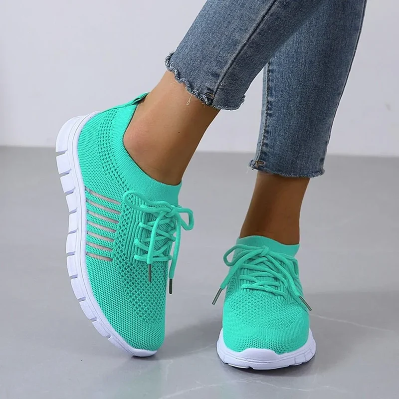 Damen Orthopädische Sneakers mit Atmungsaktivem Netz