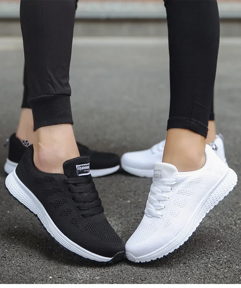 Damen Atmungsaktive Sneakers mit ergonomischer Sohle