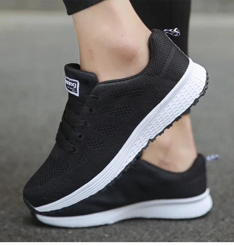 Damen Atmungsaktive Sneakers mit ergonomischer Sohle