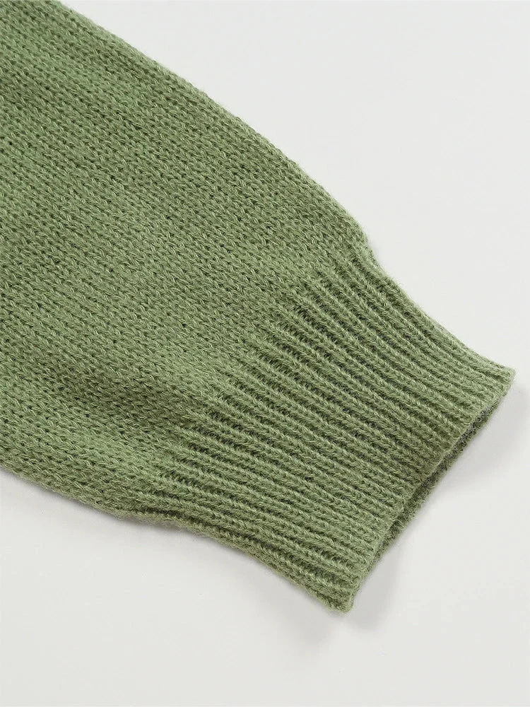 Norweger Grobstrickpullover Damen | Rundhals Mit Fair Isle Muster