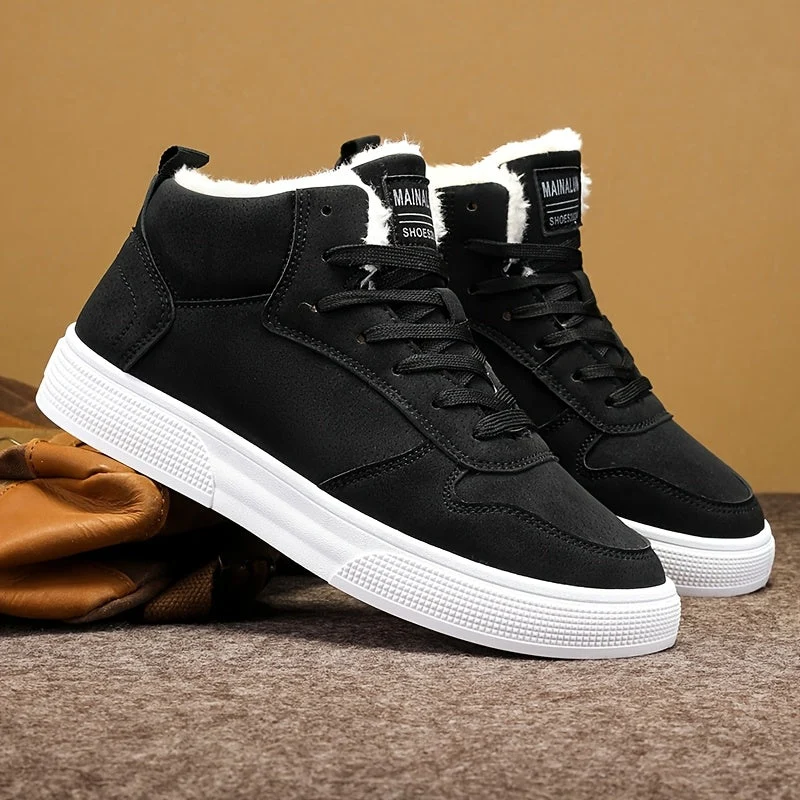 Winterschuhe Herren | High Cut mit Schnürung und Innenfutter