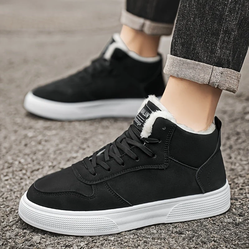 Winterschuhe Herren | High Cut mit Schnürung und Innenfutter