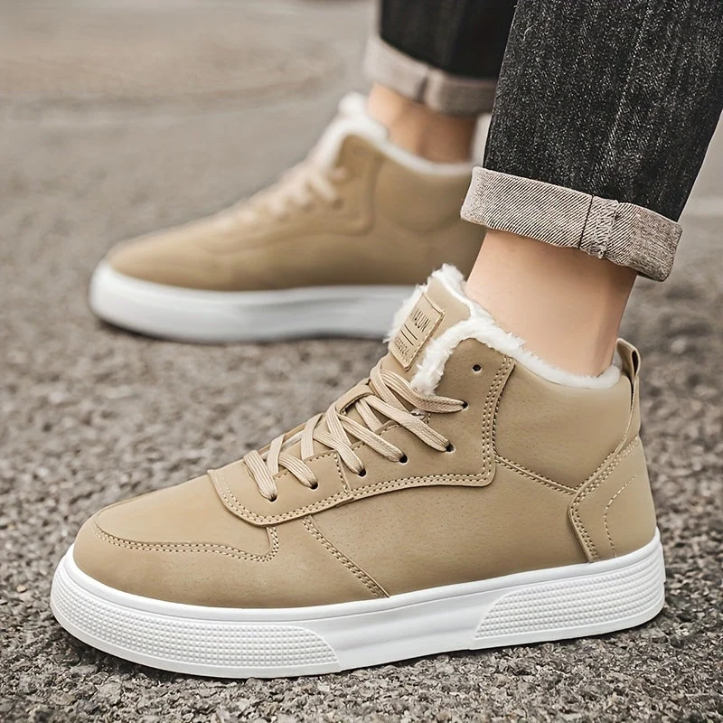 Winterschuhe Herren | High Cut mit Schnürung und Innenfutter