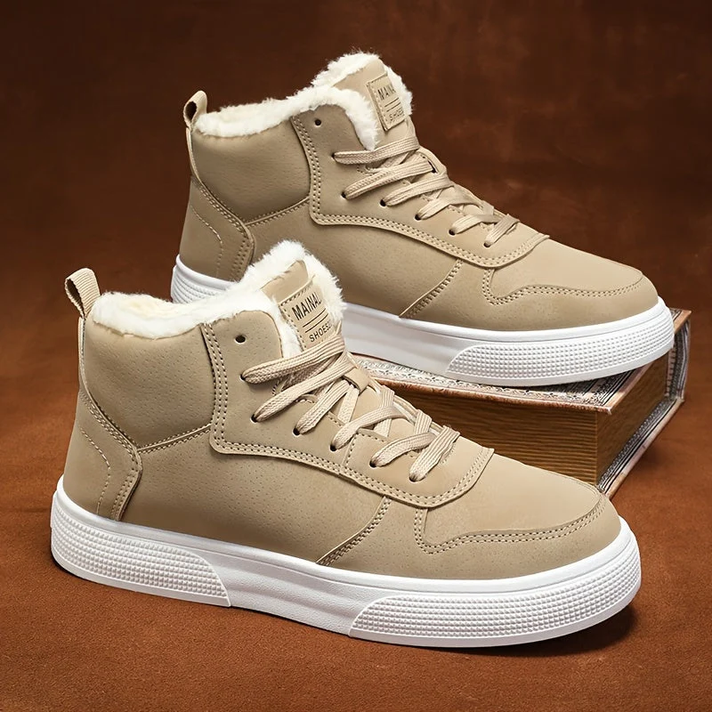 Winterschuhe Herren | High Cut mit Schnürung und Innenfutter