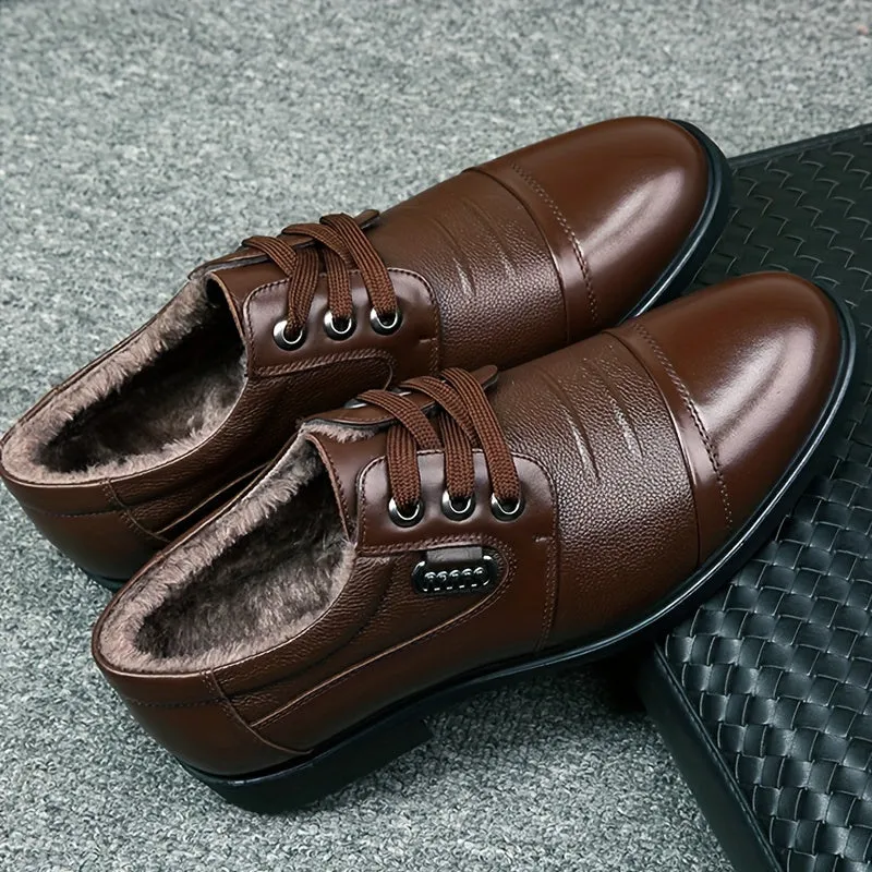 Winterschuhe Herren | Schnürschuhe Mit Gefüttertem Inneren