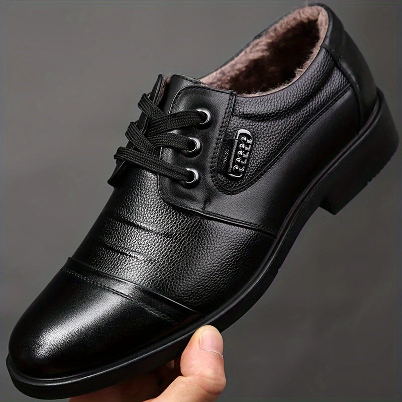Winterschuhe Herren | Schnürschuhe Mit Gefüttertem Inneren