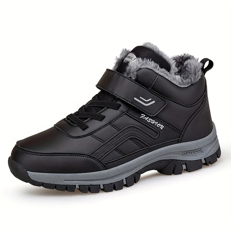 Winterschuhe Herren | Stiefel Mittelhoher Schnitt Mit Schnürung