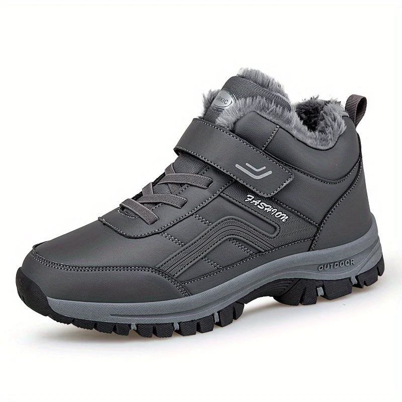 Winterschuhe Herren | Stiefel Mittelhoher Schnitt Mit Schnürung