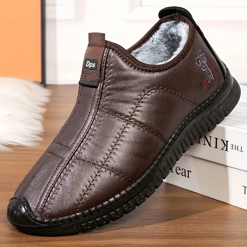 Winterschuhe Herren | Slip-On Mit Gefüttertem Inneren