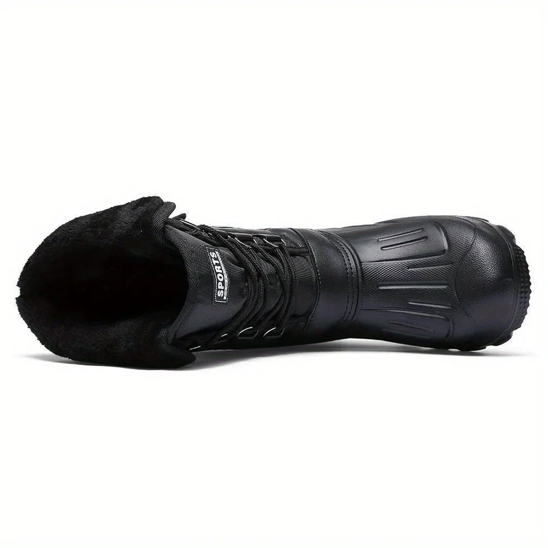 Winterschuhe Herren | Outdoor Hoher Stiefel Mit Schnürung