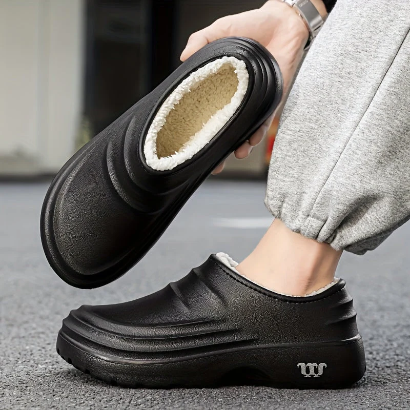 Winterschuhe Herren | Slip-On Clogs Mit Innenfutter