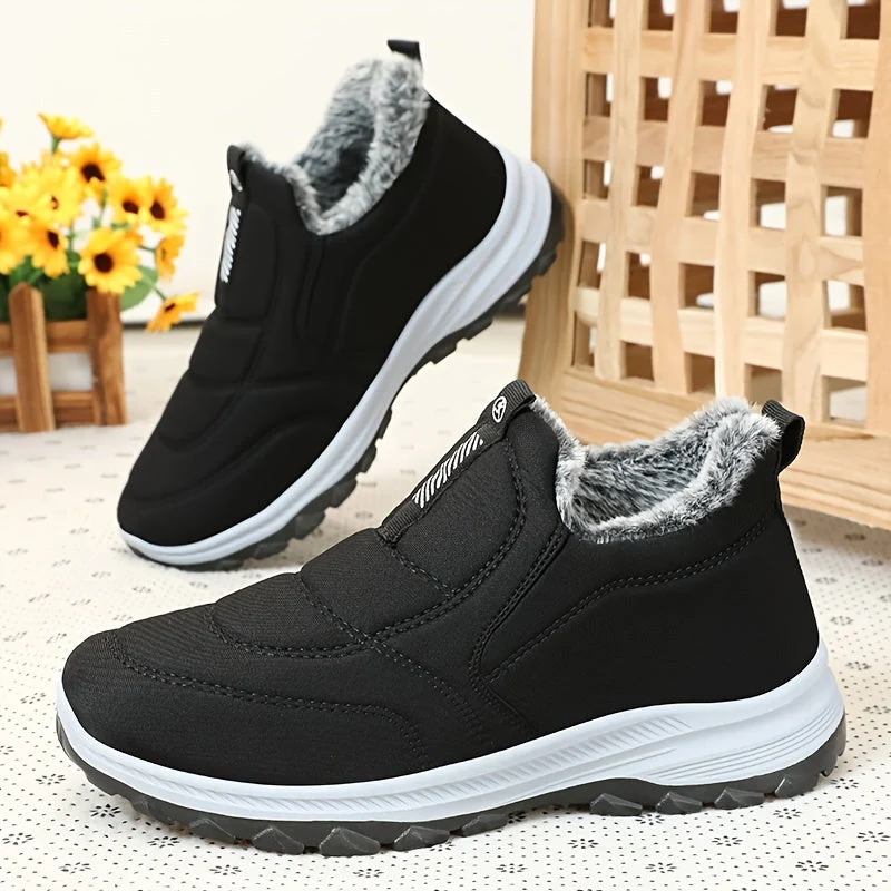 Winterschuhe Damen | Knöchelhoch Slip On