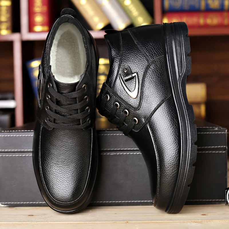 Winterschuhe Herren | Schnürschuhe mit gepolstertem Inneren