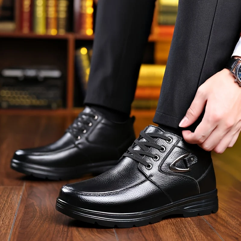 Winterschuhe Herren | Schnürschuhe mit gepolstertem Inneren