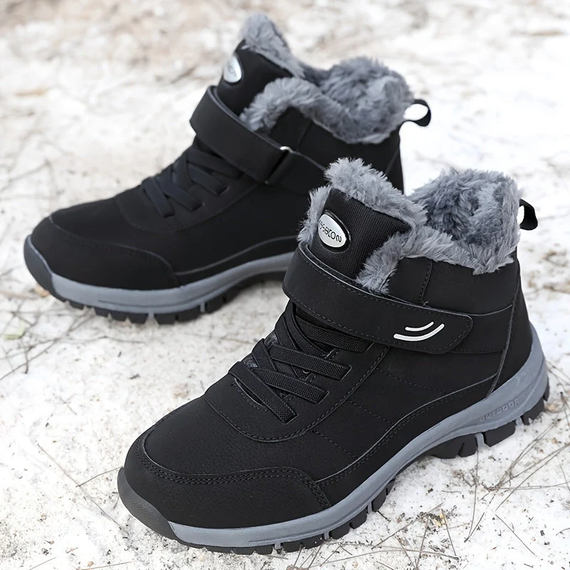 Winterschuhe Unisex Stiefel | Knöchelhoch mit Riemenverschluss