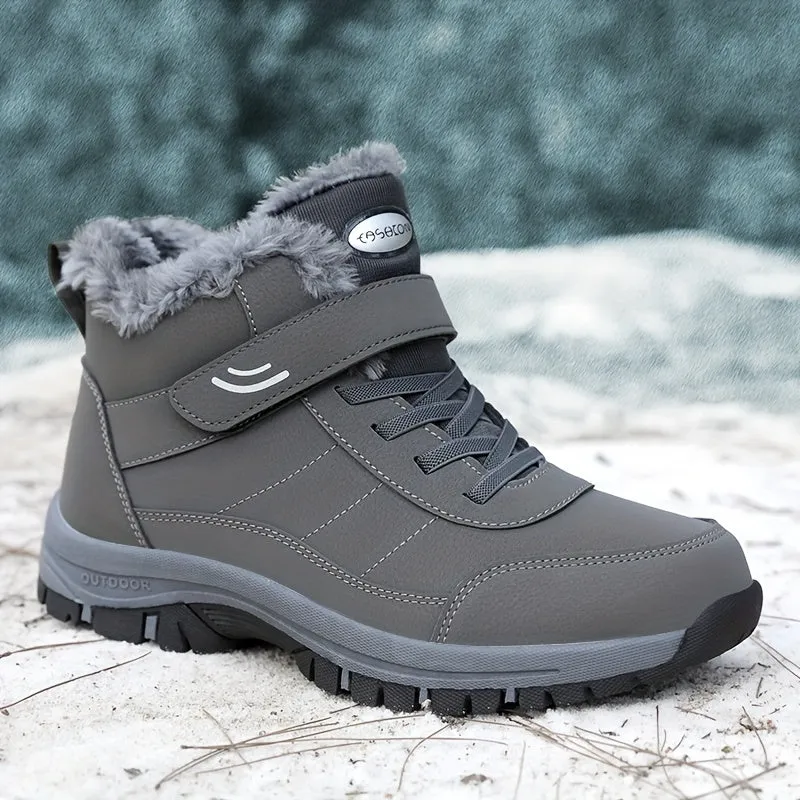 Winterschuhe Unisex Stiefel | Knöchelhoch mit Riemenverschluss