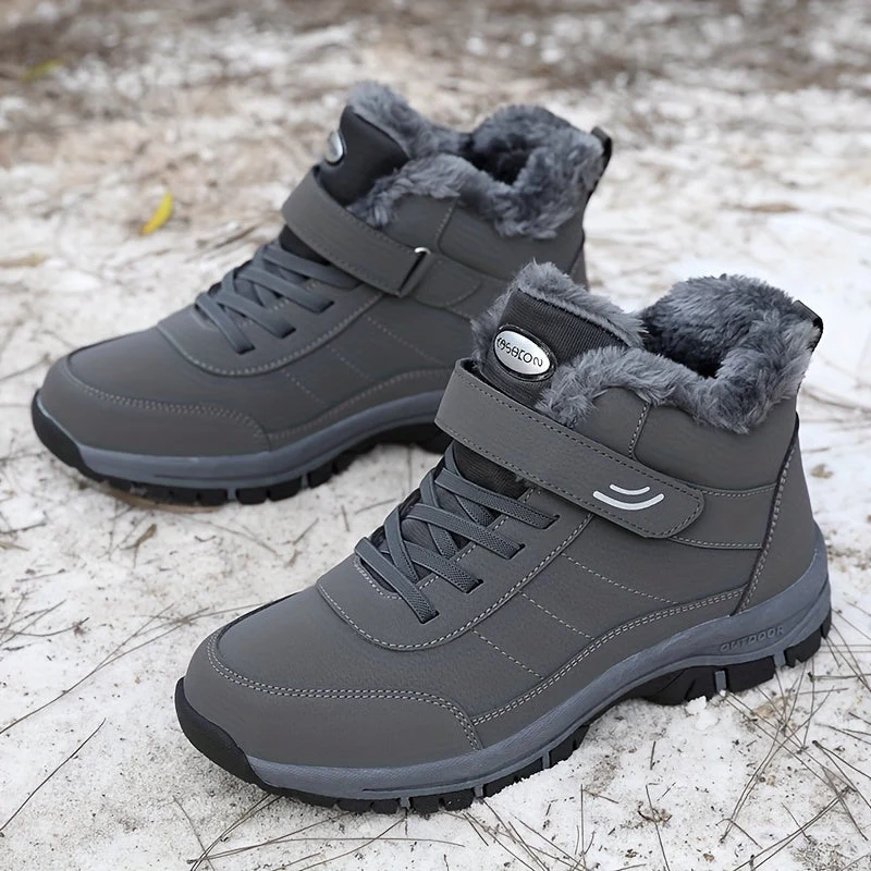 Winterschuhe Unisex Stiefel | Knöchelhoch mit Riemenverschluss
