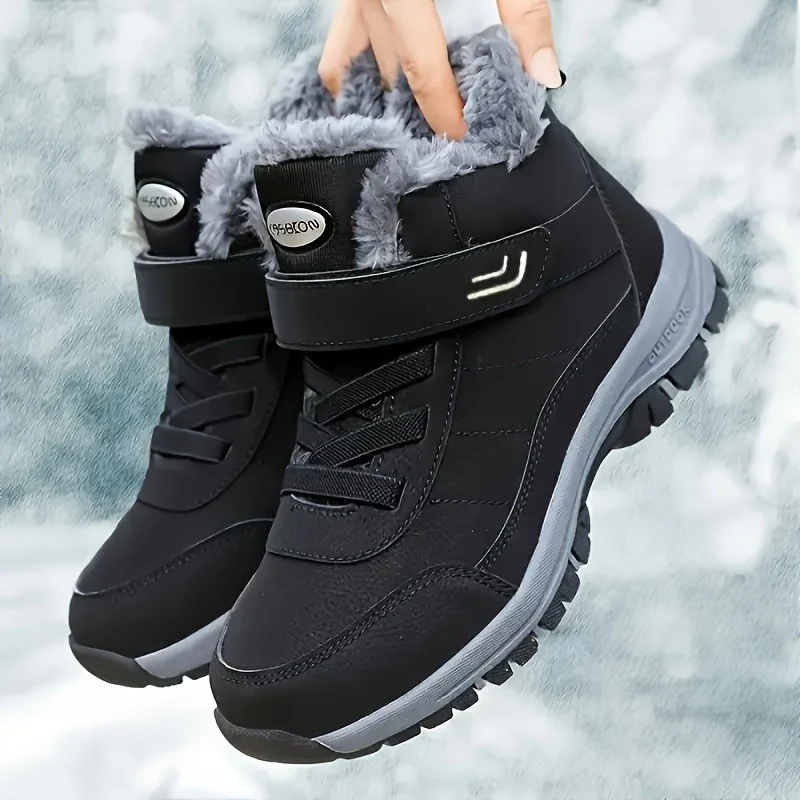 Winterschuhe Unisex Stiefel | Knöchelhoch mit Riemenverschluss