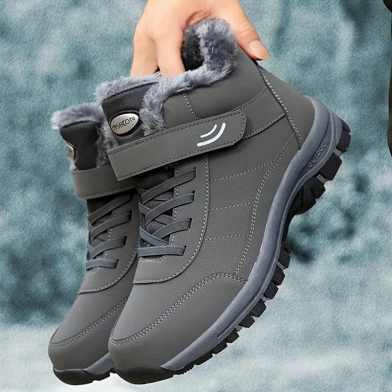 Winterschuhe Unisex Stiefel | Knöchelhoch mit Riemenverschluss