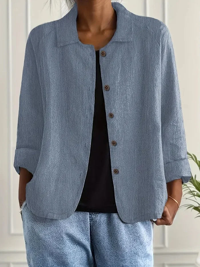 Damen Casual Langarm-Hemd