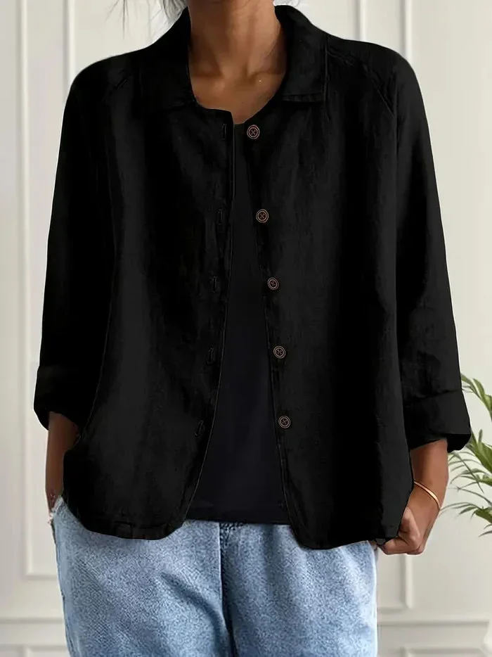 Damen Casual Langarm-Hemd