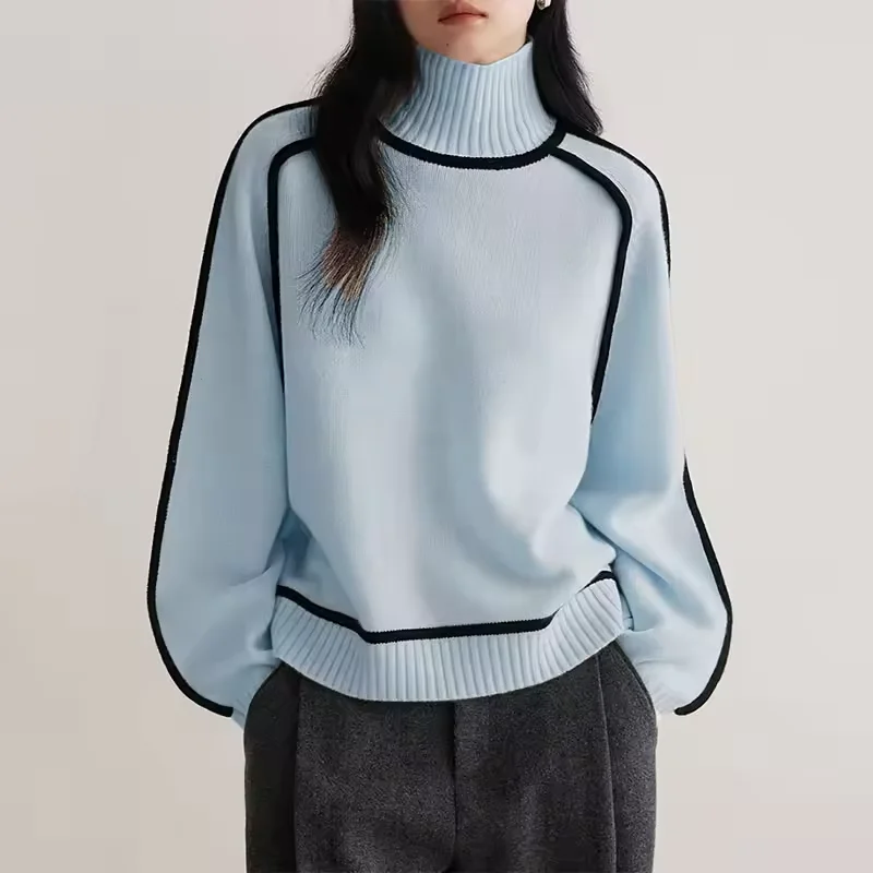 Rollkragenpullover für lässigen Herbst-Look