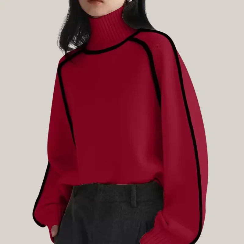 Rollkragenpullover für lässigen Herbst-Look