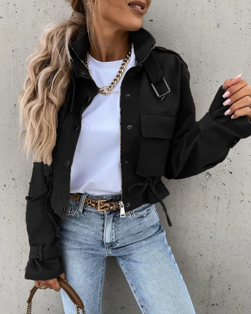Damen Übergangsjacke im Utility-Stil